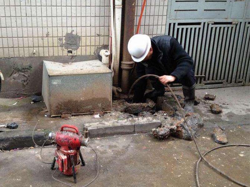 五原疏通下水道-洗菜池疏通